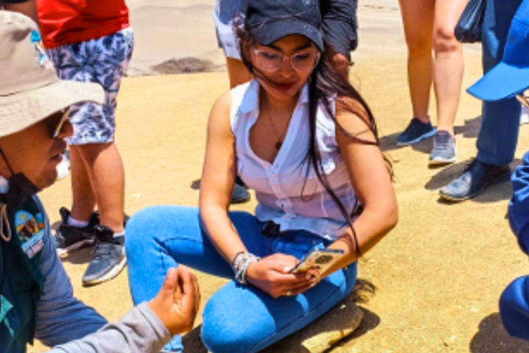 Visit Cañón de los Perdidos + natural oasis in Huacachina Visit Cañón de los Perdidos + a natural oasis in Huacachina