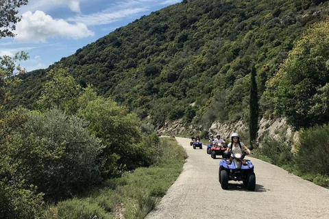 Agios Gordios : Excursion en quad sur la côte ouest de Corfou avec déjeuner grec