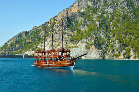 Antalya & Kemer: Green Canyon Boat w/Lunch & Soft Drinks From Antalya: Green Canyon Boat w/Lunch & Soft Drinks