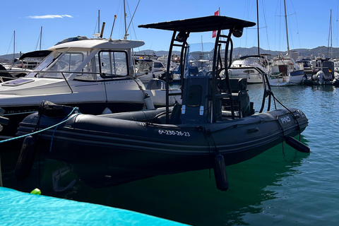 Ibiza : excursión privada en barco todo incluido por la costa suroeste