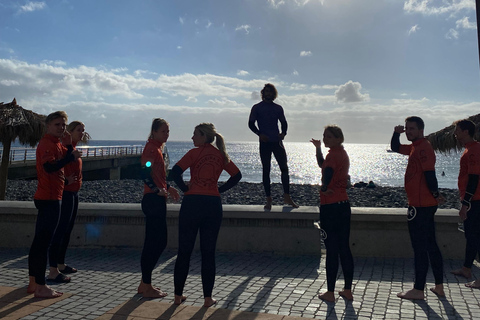 Madeira: surf lesson at Porto da Cruz