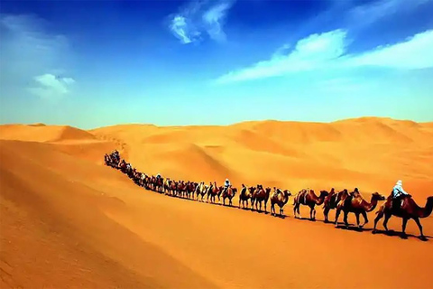 Dunhuang: Mingsha Mountain, Crescent Lake & Museum Tour