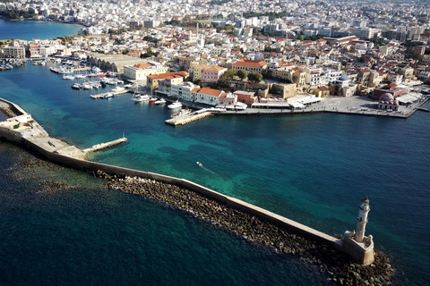 Tour della città di Chania in bicicletta elettrica