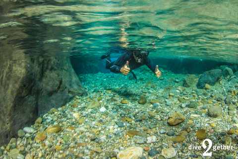 Passeio com snorkel nas cachoeiras de Kourtaliotiko PlakiasViagem de mergulho com snorkel para as cachoeiras de Kourtaliotiko Plakias