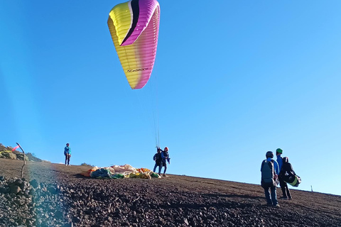 Paralotniarstwo w Puerto de la Cruz: start z wysokości 2200 m