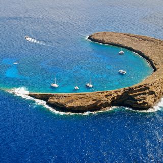Maui: Molokini Snorkel & Performance Sail con almuerzo