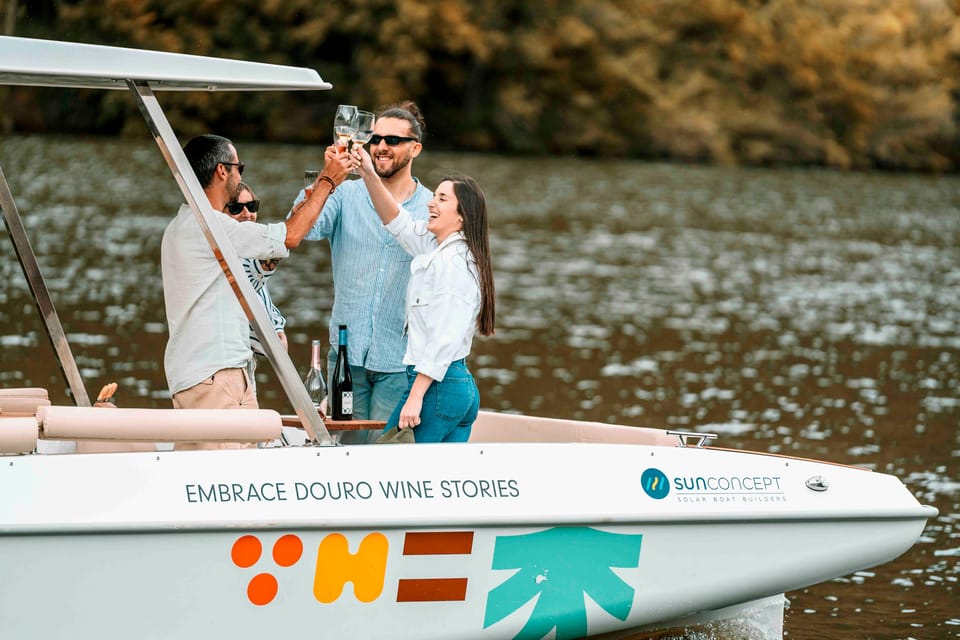 Pinhao Douro River Solar Boat Tour Wine Tasting Included GetYourGuide