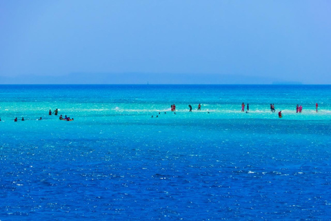 From Sharm: Ras Mohamed, White Island Snorkel & Dive & Lunch 1 Intro Dive Option Beginners & Professional