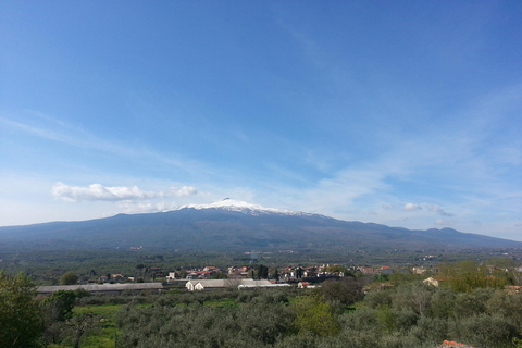From Cefalù : Etna & Taormina guided tour full day
