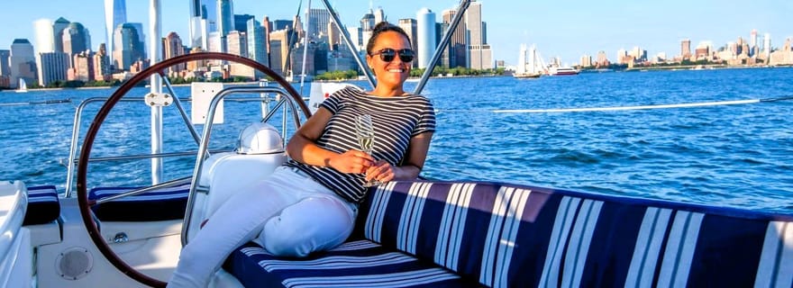 New York : croisière privée avec champagne vers la Statue de la Liberté