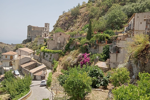 Au départ de Catane, visite privée du parrain Forza D'Agro et Savoca