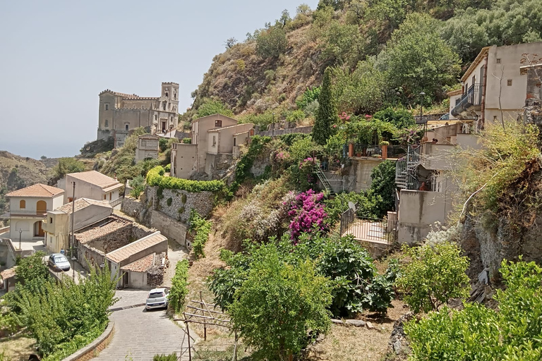 Au départ de Catane, visite privée du parrain Forza D'Agro et Savoca