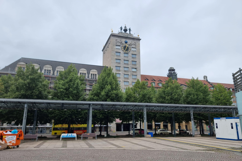 Walking tour through Leipzig