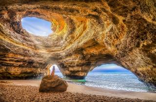 Portimão: Bootstour zu den Benagil-Höhlen mit Option auf Sonnenuntergang