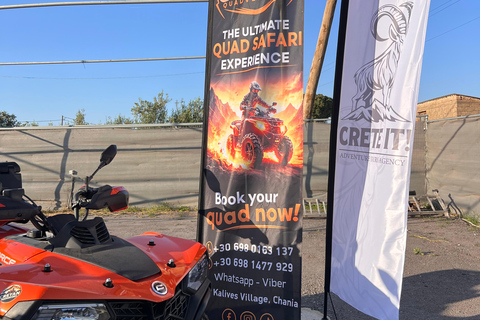 Chania: ATV - Quad Safari Adventure & olive oil tasting