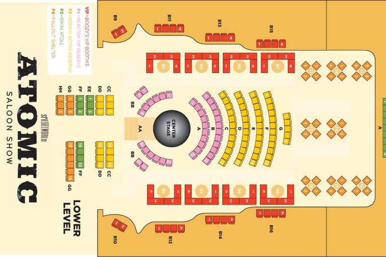 Las Vegas: Atomic Saloon Show at The Venetian P3 - Bikini Atoll