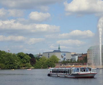 Hamburgo: Crucero por el canal del Alster