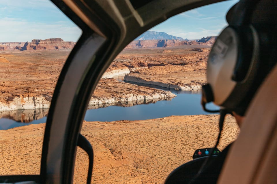 Page Horseshoe Bend Helicopter Flight & Tower Butte Landing GetYourGuide