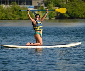 San Juan: Condado Lagoon Paddleboard Rental with Equipment