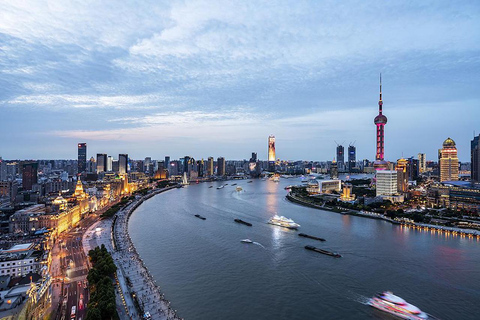 Shanghai: 4h Private City Tour, EN DE FR IT RU Local Guide Shanghai: 4h Private Tour with Italian Local Guide