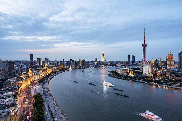 Shanghai: 4h Private City Tour, EN DE FR IT RU Local Guide Shanghai: 4h Private Tour with Italian Local Guide