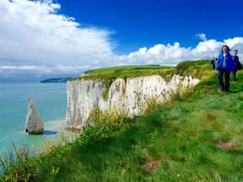Acantilados blancos de Seven Sisters y Beachy Head