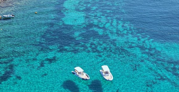 Split/Trogir: Trogir, Blaue Lagune und Solta-Schnellbootfahrt Split/Trogir: Trogir, Blaue Lagune und Solta-Schnellbootfahrt