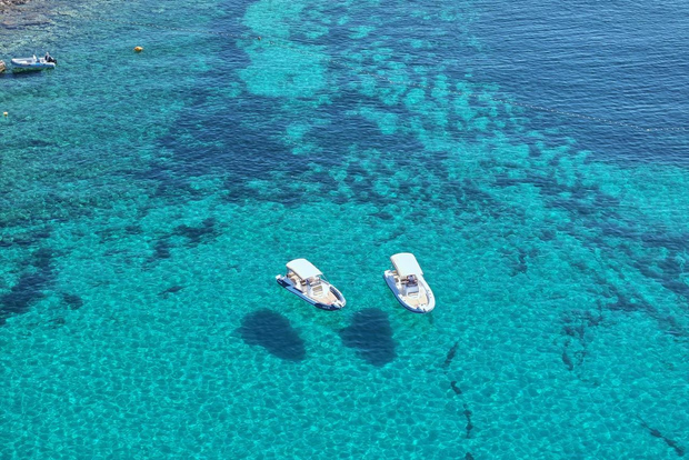Spalato/Traù: Traù, Laguna Blu e Solta in motoscafo