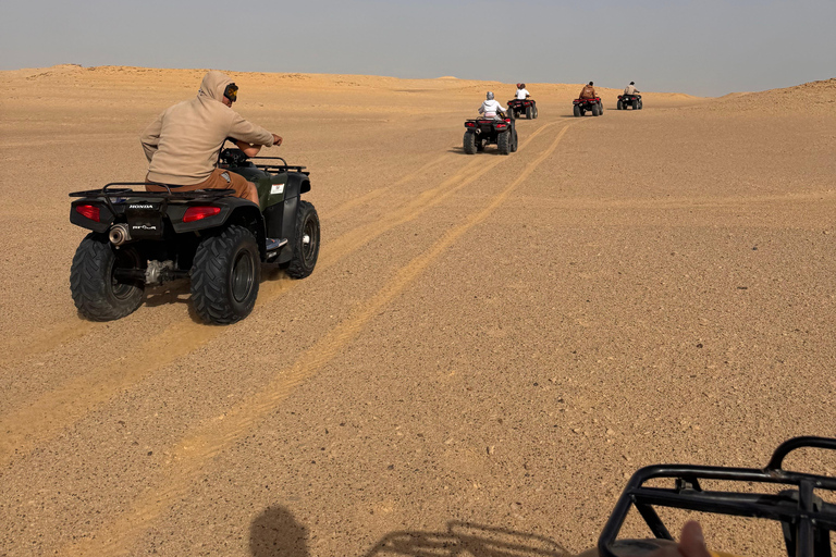 Fayoum: Qarun Sahara Safari With( ATV ) Quad bike From Cairo Private 4 Hours Quad Included Tickets