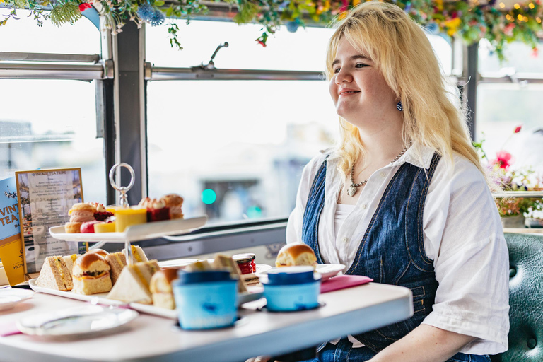 Dublin : Visite en bus vintage avec thé de l&#039;après-midi