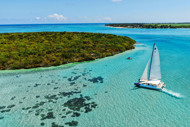 Mauritius: Catamaran Excursion - Ile aux Cerfs & Waterfall