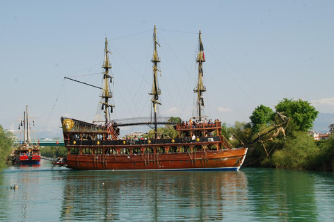 Manavgat River Cruise, Waterfall & Bazaar Experience Tour