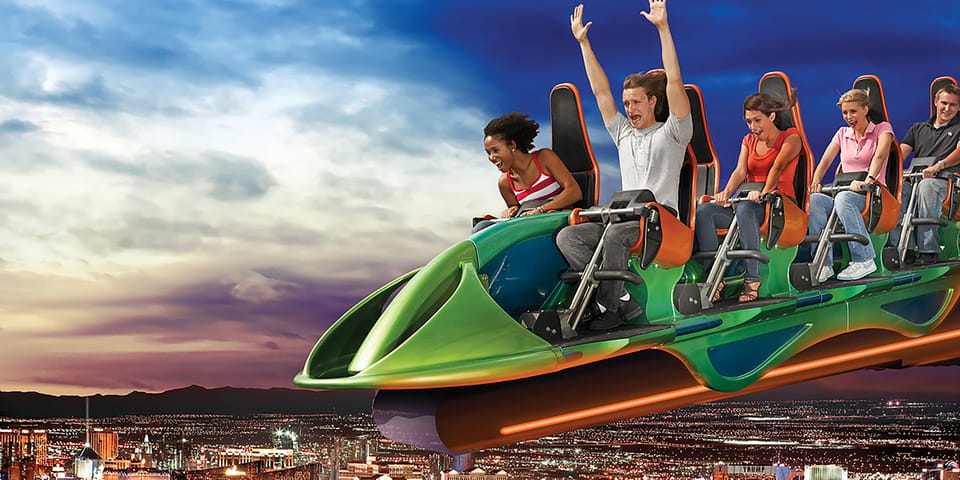 Las Vegas STRAT Tower Thrill Rides Admission GetYourGuide