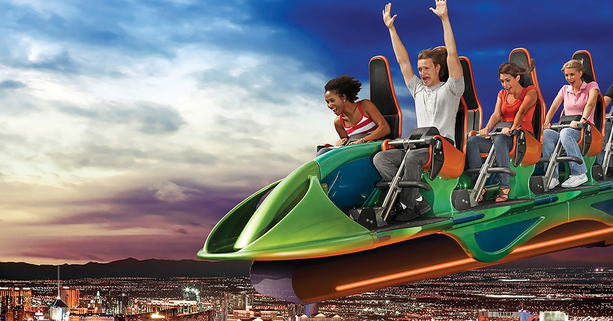 Las Vegas STRAT Tower Thrill Rides Admission GetYourGuide