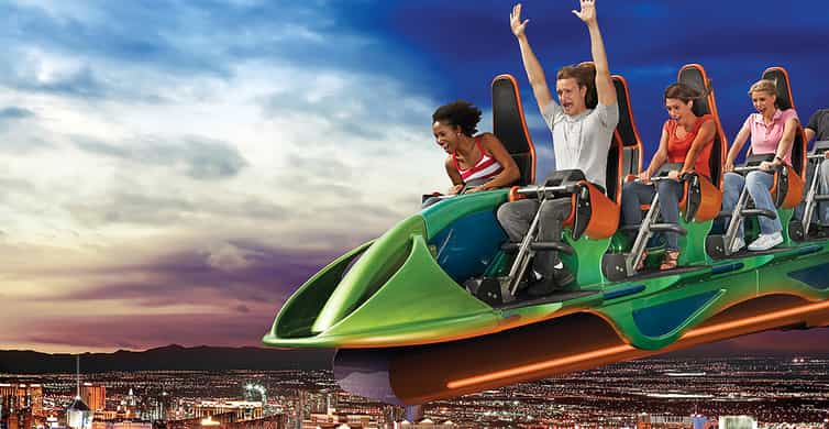 Sky Jump, Big Shot, X Scream & Insanity: the Ride