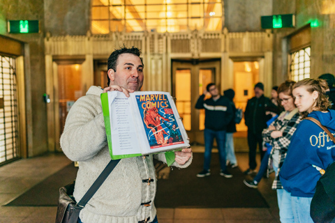 Super-héros de New York : visite guidée de 2 heuresNew York : visite de 2 h sur le thème des super-héros