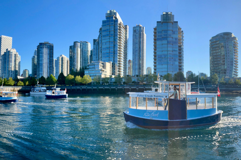 Vancouver: False Creek Electric Boat Tour