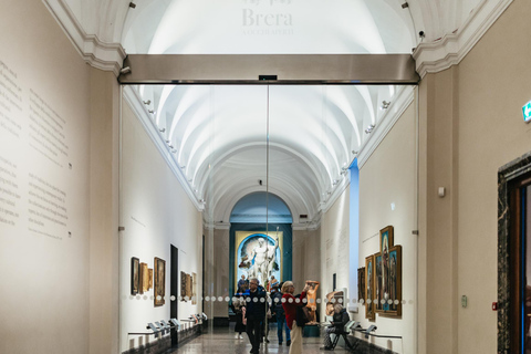 Milano: Tour guidato della Pinacoteca e del quartiere di BreraGiro in inglese