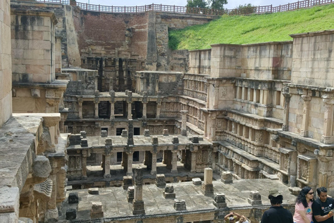 Drop Udaipur From Ahmedabad with Visit Rani Vav & Sun Temple Private Tour with AC Transportation and Dedicated Driver.
