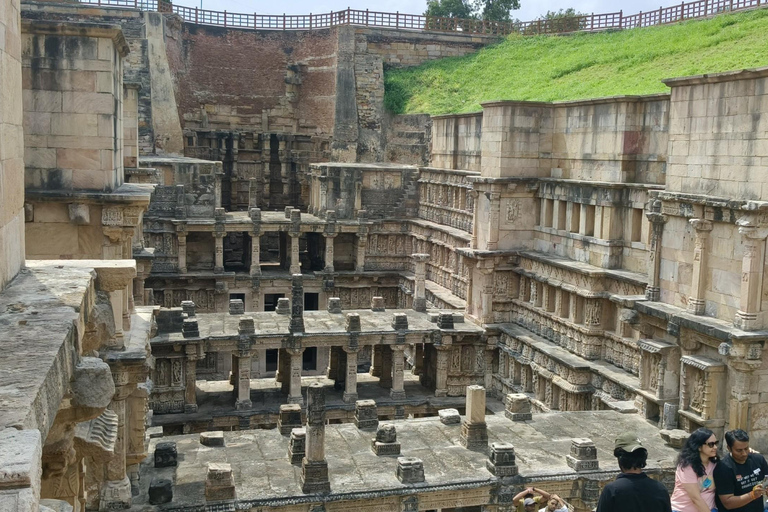 Drop Udaipur From Ahmedabad with Visit Rani Vav & Sun Temple Private Tour with AC Transportation and Dedicated Driver.