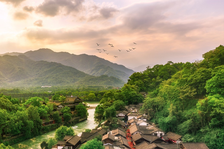 Dujiangyan & Mount Qingcheng Day Tour Private Round-Trip Transfer to Dujiangyan and Mt Qingcheng