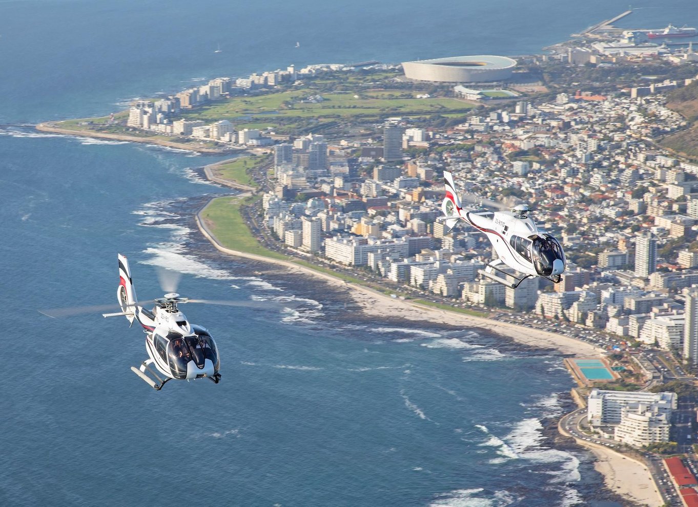 Cape Town: 12-minutters byrundvisning i helikopter