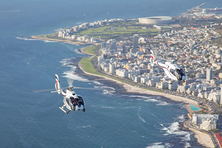 Cape Town: Sightseeing Helicopter Ride from V&A Waterfront 12-min Shared Scenic Flight