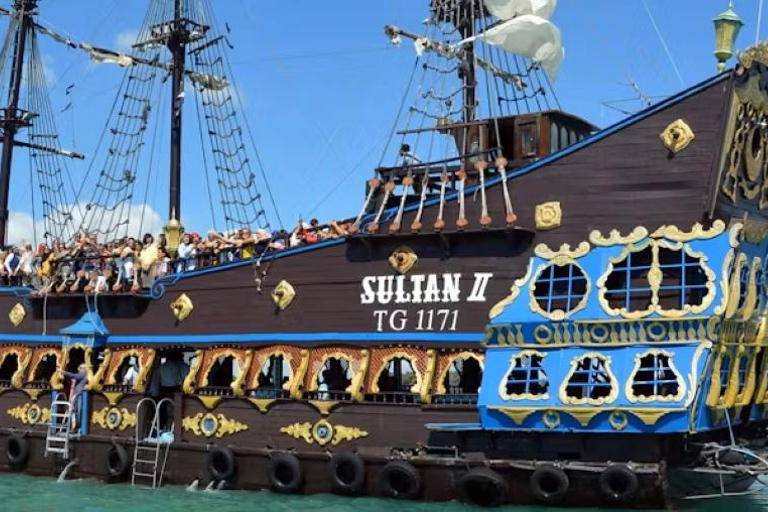 Sousse: Boat Cruise with Live Show, Swim, & Pickup