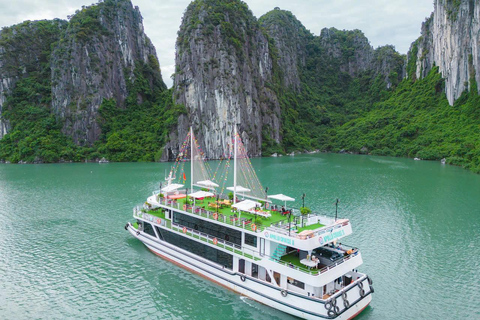 From Hanoi: Ha LongCruise with squid fishing and hat-making 3D2N WITH SHARING TRANSFER