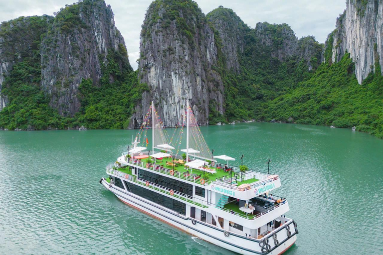 From Hanoi: Ha LongCruise with squid fishing and hat-making 3D2N WITH SHARING TRANSFER