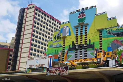 Nairobi city Walking Tour and KICC View