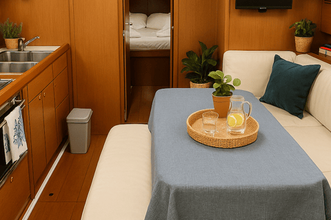 Catane : Excursion en voilier avec brunch et pause baignade (4 h)