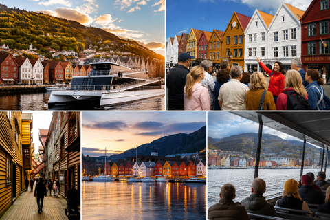 Bergen: Land & Sea UNESCO Walking Tour and City Cruise