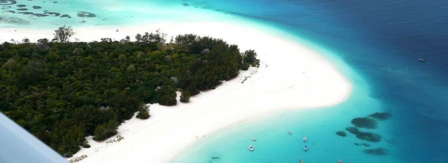 Île de Mnemba, visite des tortues, grotte de Kuza, The Rock